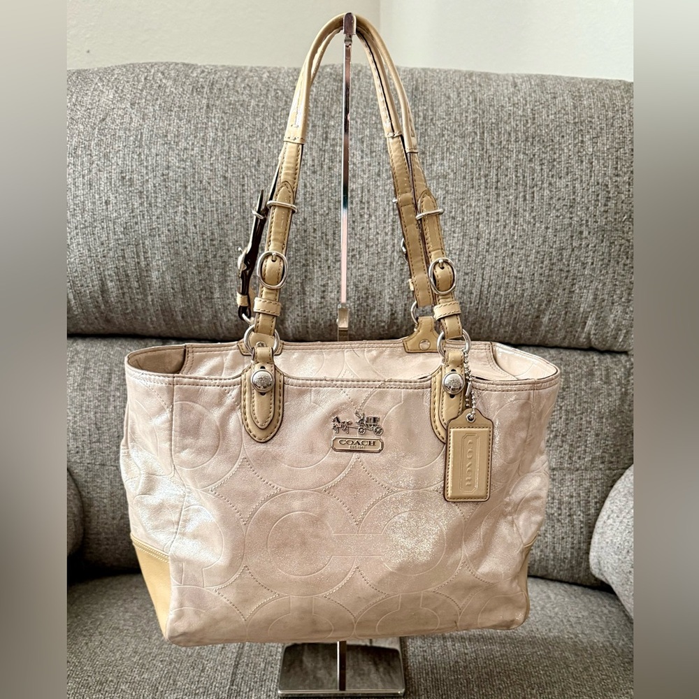 Coach Mia Embossed Purse